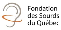 Fondation des Sourds partenaire argent pour la revue Sourdine d'Audition Québec