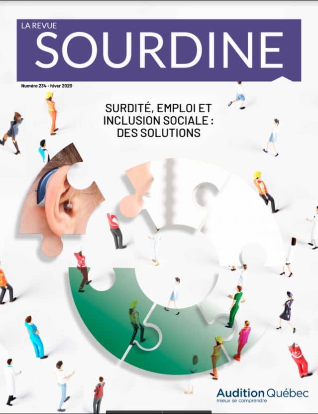Audition Québec Revue Sourdine, no234, hiver 2020