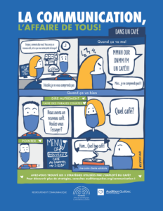 Bande dessinée présentant des stratégies de communication